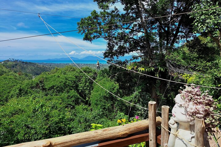 Tree Bridge Cafe And Zipline - Jungle Flight Adventure in Koh Samui