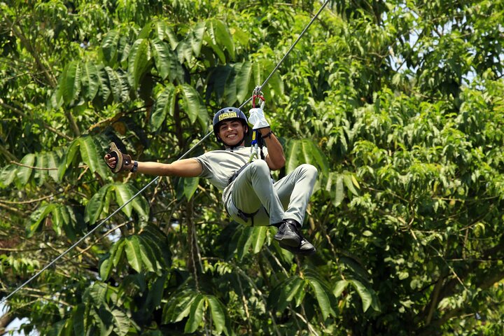 Zipline Tour in La Fortuna with Arenal Volcano Views
