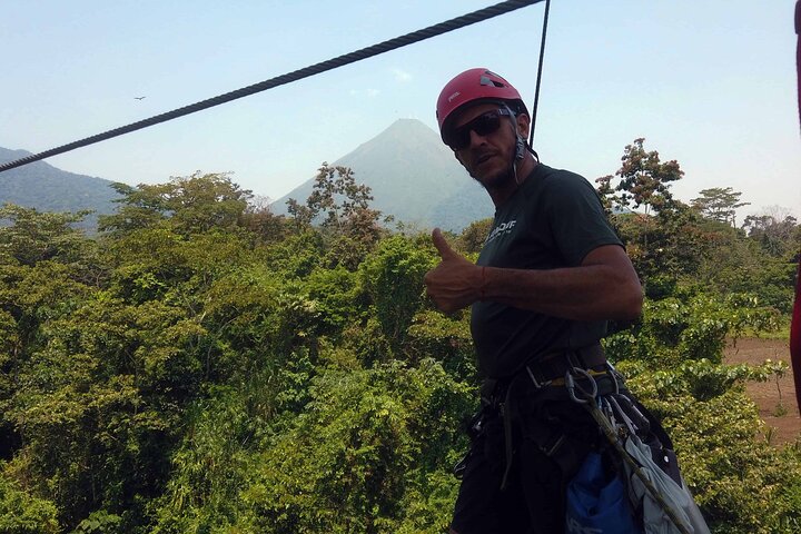 Zipline Tour in La Fortuna with Arenal Volcano Views