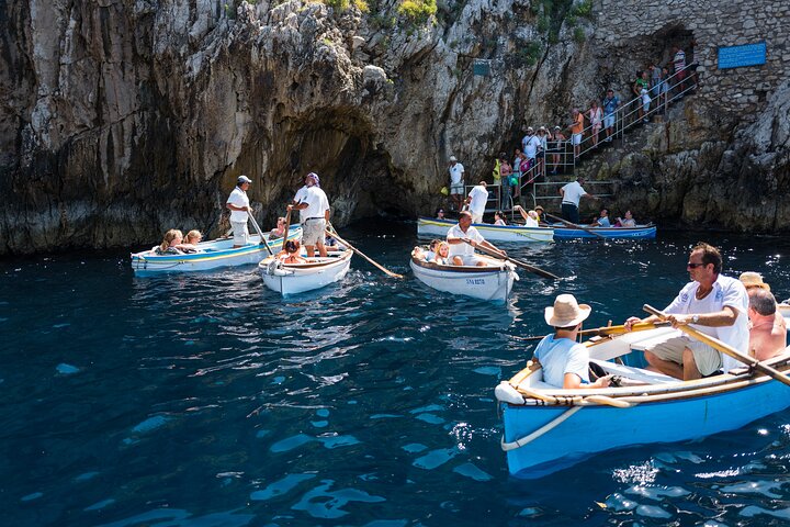 Blue Grotto Visit and Capri Semi-Private Boat Tour