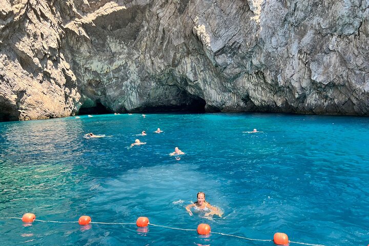 Blue Grotto Visit and Capri Semi-Private Boat Tour
