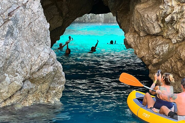 Blue Grotto Visit and Capri Semi-Private Boat Tour