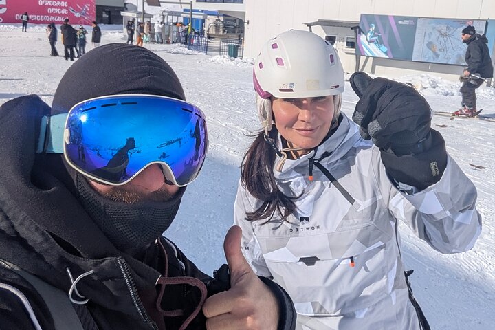Professional Ski and Snowboard Lessons in Gudauri, Georgia