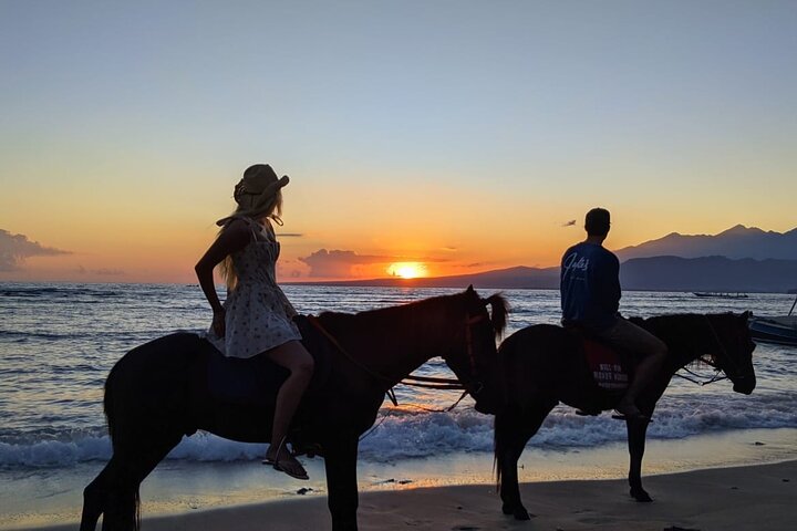 Gili Trawangan Beach Horseback Riding with Pickup Hotel