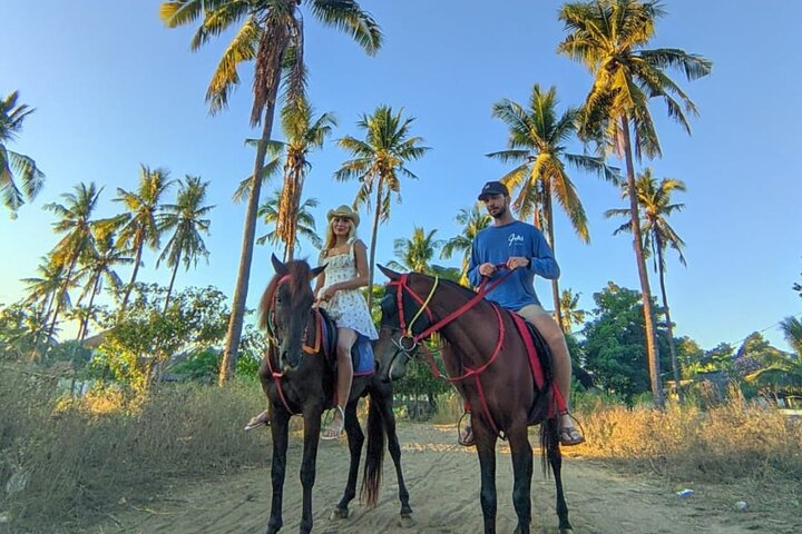 Gili Trawangan Beach Horseback Riding with Pickup Hotel