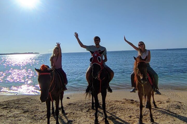 Gili Trawangan Beach Horseback Riding with Pickup Hotel