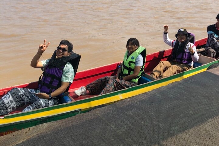 Golden Triangle-Myanmar-Laos border , Chiang Saen Old City