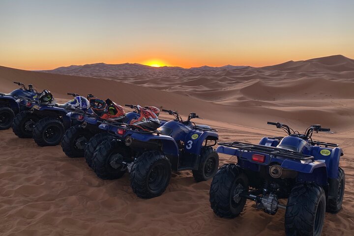 Sahara ATV Quad & buggy in Merzouga Desert & Sandboarding