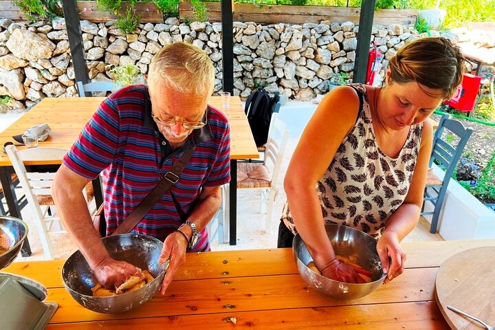 Traditional Greek Cooking Class on an organic farm