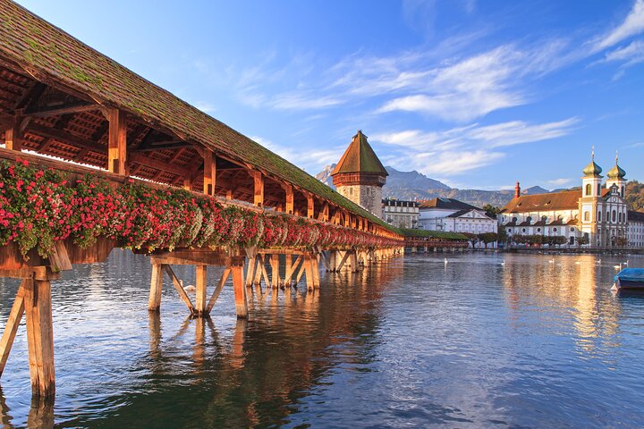 Private day trip Basel to Zurich and Lucerne with a local driver