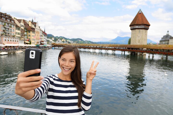 Private day trip Basel to Zurich and Lucerne with a local driver