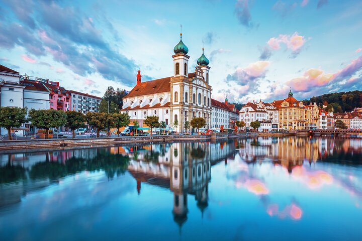 Private day trip Basel to Zurich and Lucerne with a local driver