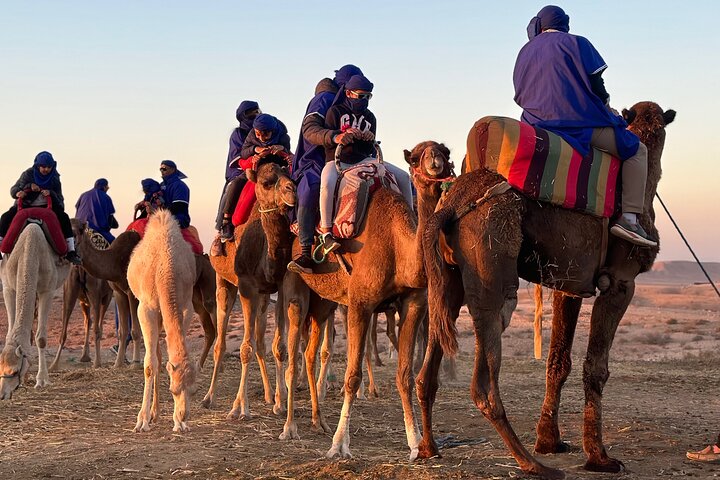Camel Ride at Sunrise with Breakfast in Agafay Desert
