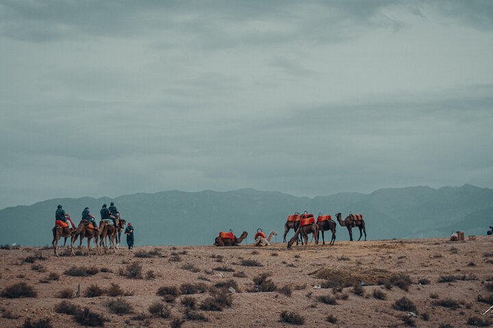 Camel Ride at Sunrise with Breakfast in Agafay Desert