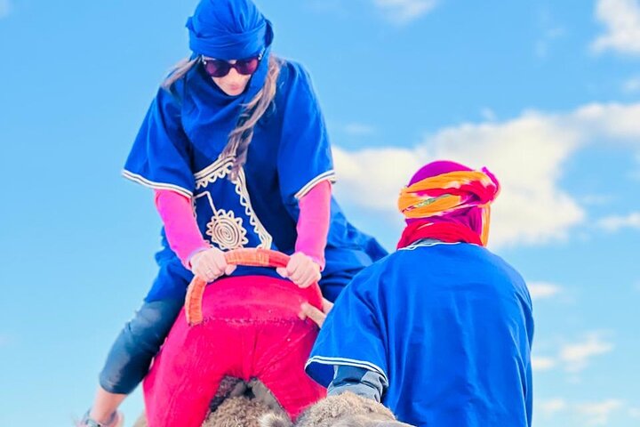 Camel Ride at Sunrise with Breakfast in Agafay Desert