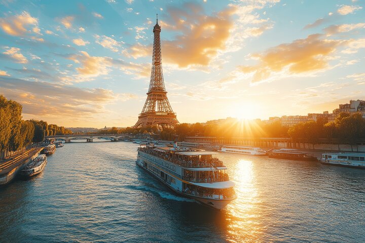 Best of Paris: Seine River Cruise & Packed Lunch from Le Havre