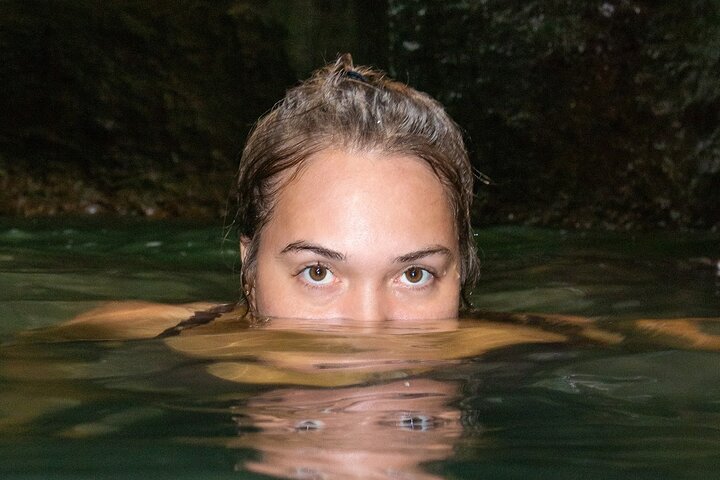 Cave, Waterfall and River Adventure in Charco Azul from San Juan
