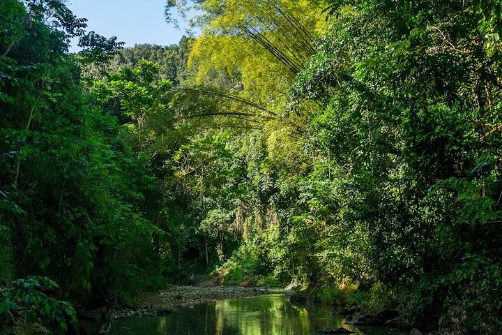 Cave, Waterfall and River Adventure in Charco Azul from San Juan