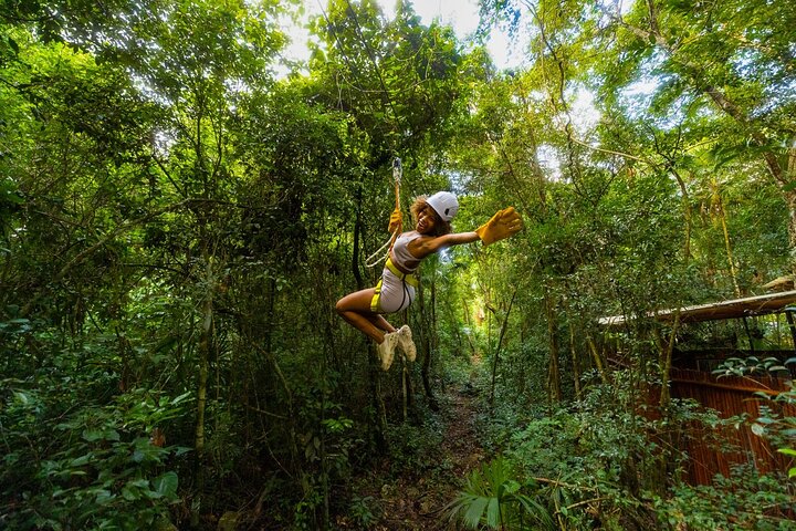 Cancun ATV Jungle Adventure, Ziplines, Cenote and Tequila Tasting