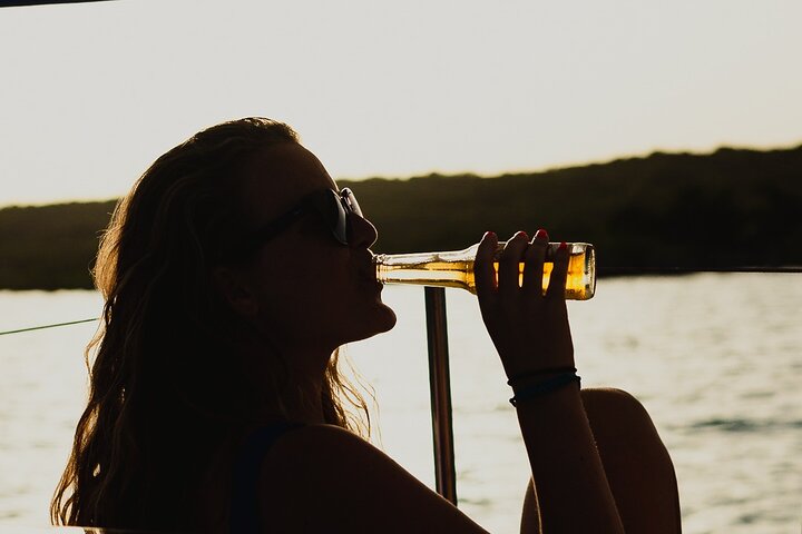 Sunset Sailing Tour in Bacalar with Outdoor Bar and Lunch