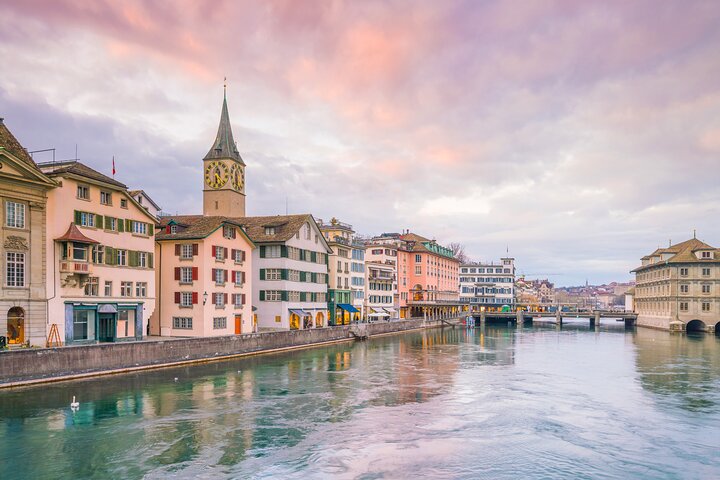Private day trip Basel to Zurich and Lucerne with a local driver