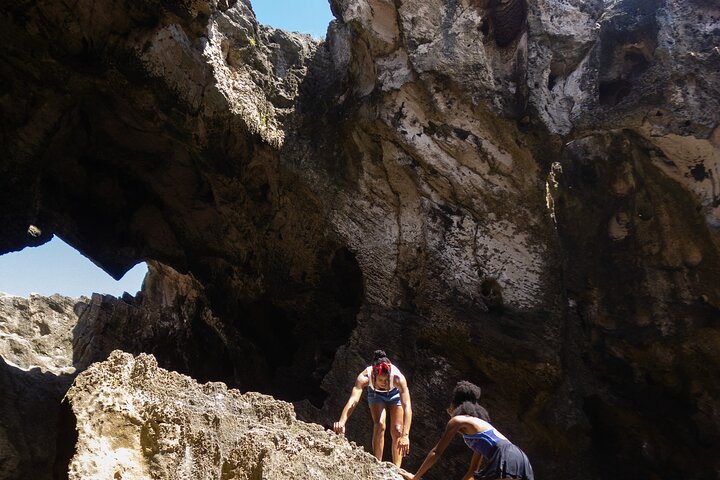 Cueva del Indio and Charco Azul Cave and Waterfall Adventure