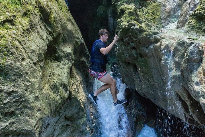 Cueva del Indio and Charco Azul Cave and Waterfall Adventure