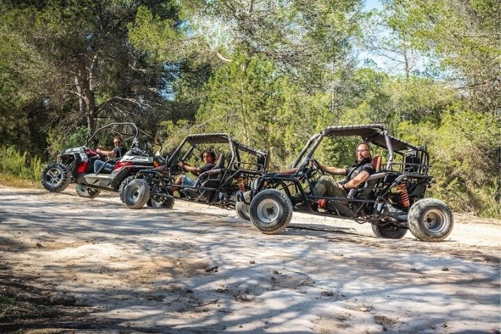 Antalya / Belek : Combo Rafting Quad & Jeep & Zipline ( 4 in 1 )