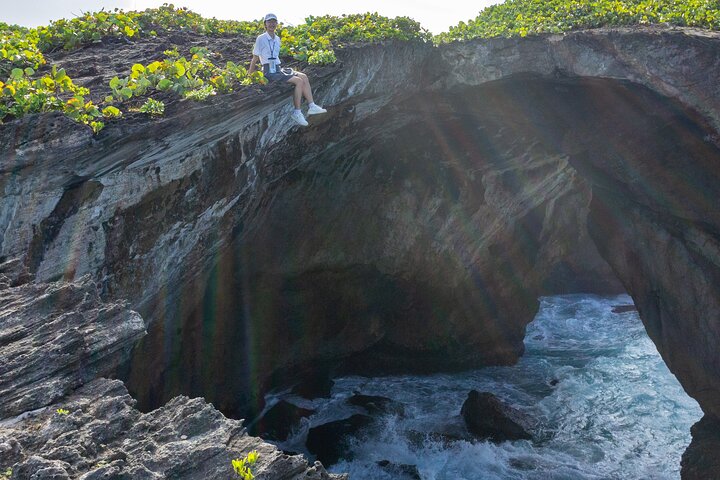 Cueva del Indio and Charco Azul Cave and Waterfall Adventure