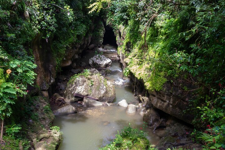Cueva del Indio and Charco Azul Cave and Waterfall Adventure