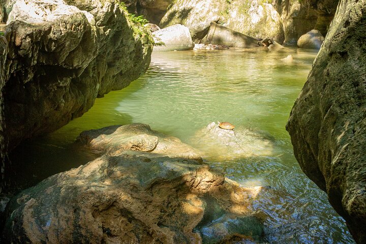 Cueva del Indio and Charco Azul Cave and Waterfall Adventure