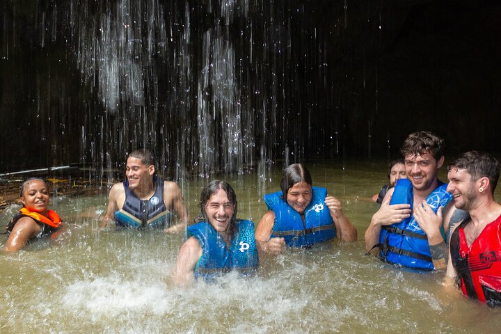 Cueva del Indio and Charco Azul Cave and Waterfall Adventure