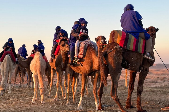 Camel Ride at Sunrise with Breakfast in Agafay Desert