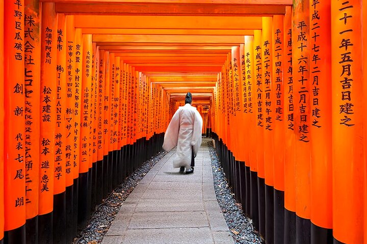 Osaka/Kyoto: Arashiyama, Fushimi Inari & Nara Park Day Trip