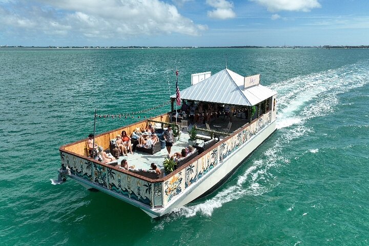 Key West Sandbar Safari on One of a Kind Tiki Boat
