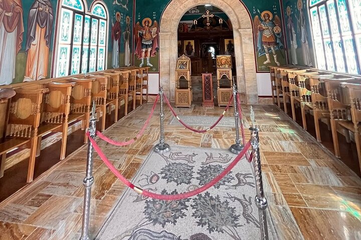 Day Tour Madaba, Mount Nebo and Baptism site From Amman