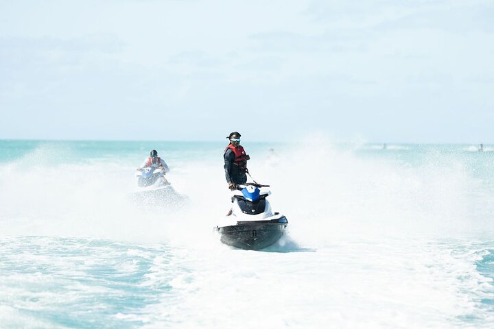 Jet Ski Adventure in Crystal Waters of Turks and Caicos