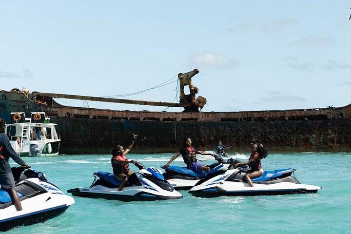 Jet Ski Adventure in Crystal Waters of Turks and Caicos