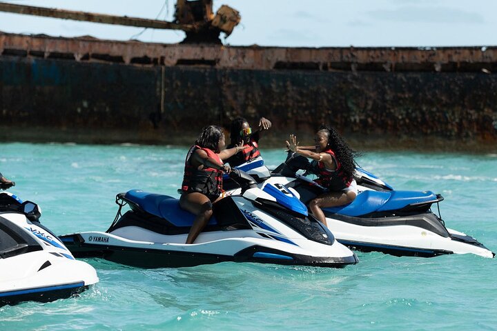 Jet Ski Adventure in Crystal Waters of Turks and Caicos