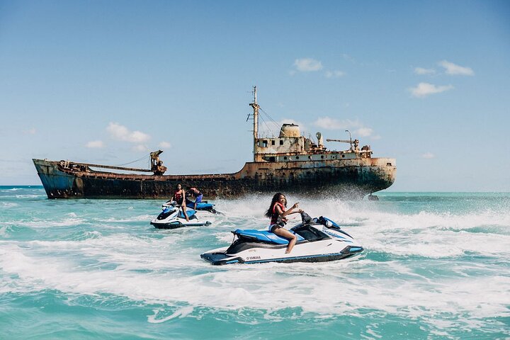 Jet Ski Adventure in Crystal Waters of Turks and Caicos