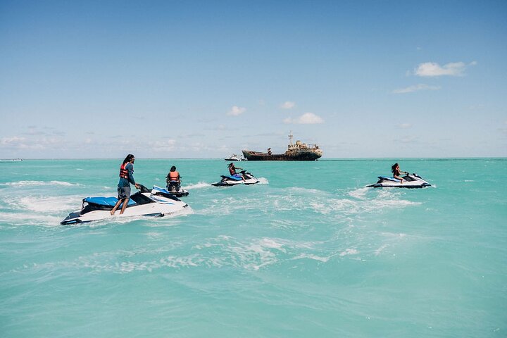 Jet Ski Adventure in Crystal Waters of Turks and Caicos
