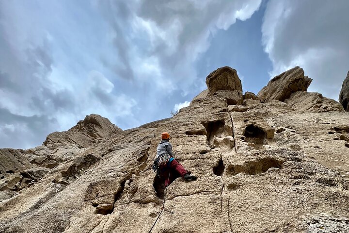 Rock Climbing Experience in Cody, Wyoming