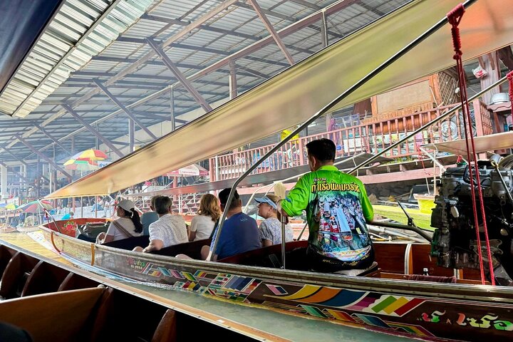 Bangkok: Floating Market and Train Market Experience