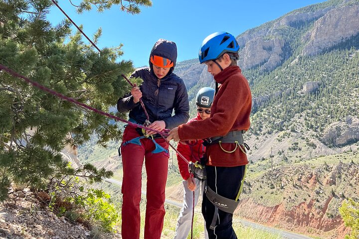 Rock Climbing Experience in Cody, Wyoming