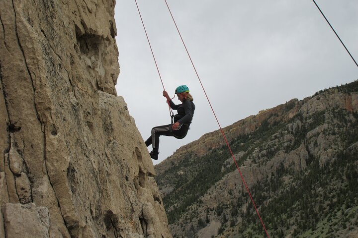 Rock Climbing Experience in Cody, Wyoming