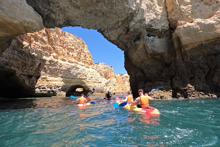 Benagil: Caves, Beaches, and Secret Spots Guided Kayak Tour