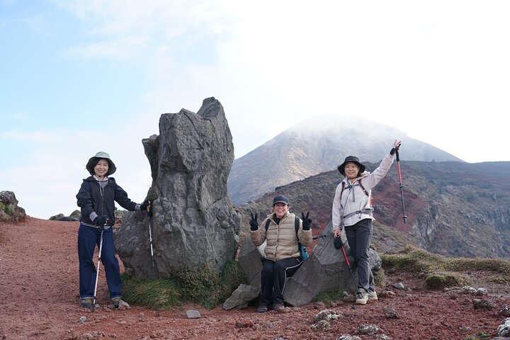Active Volcano Hiking Tour: Mt. Shinmoe, Miyazaki–Kagoshima,Japan