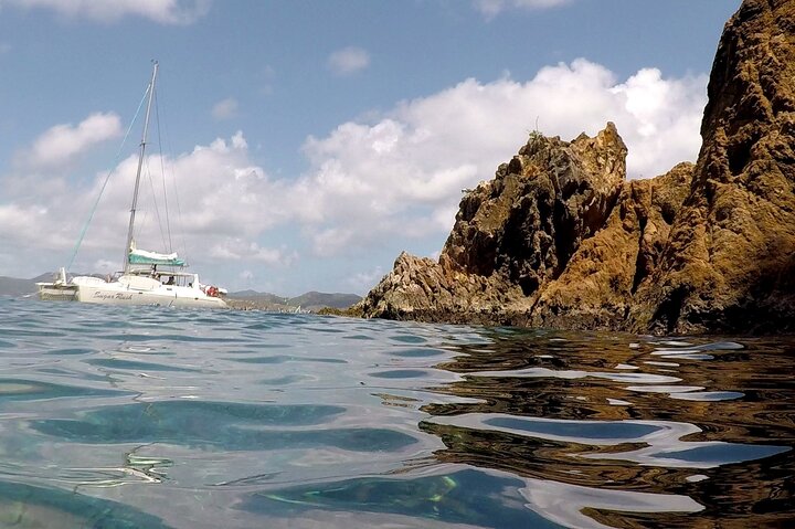 Norman Island - The Indians & The Caves Sailing & Snorkel Tour