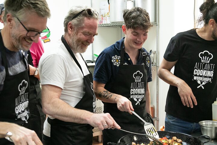 Paella & Sangria Class with Tapas and Market Visit