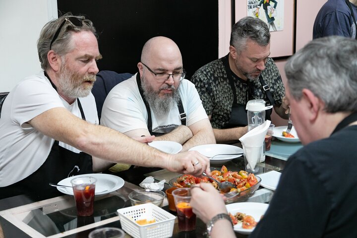 Paella & Sangria Class with Tapas and Market Visit